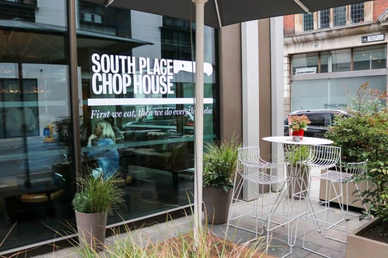 Bottomless Sunday Roast at South Place Chop House