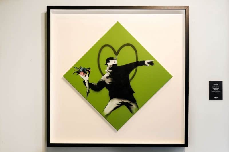 The Banksy/Dali Exhibition at Moco Museum, Amsterdam