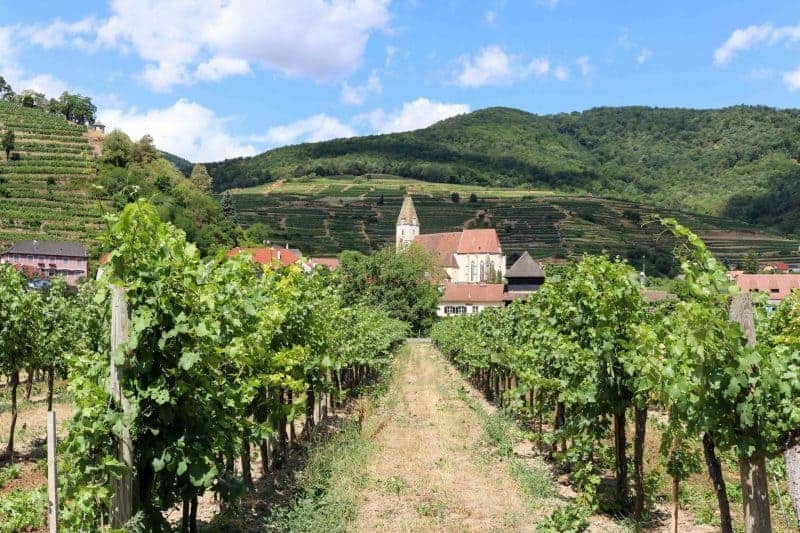 Postcards from Vienna and Wachau Valley